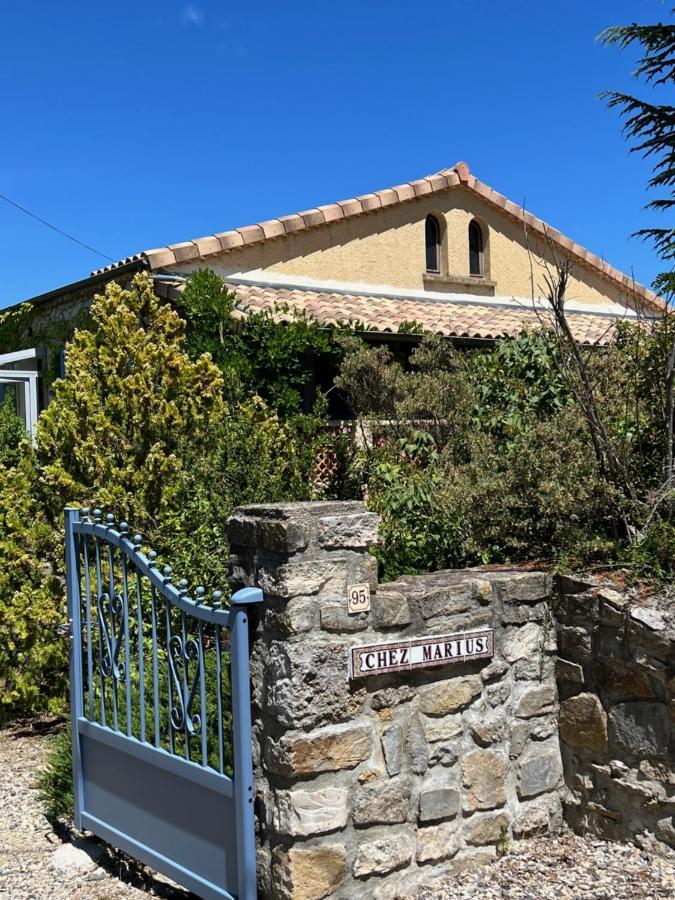 Chez Marius Lagorce (Ardeche) Exterior foto